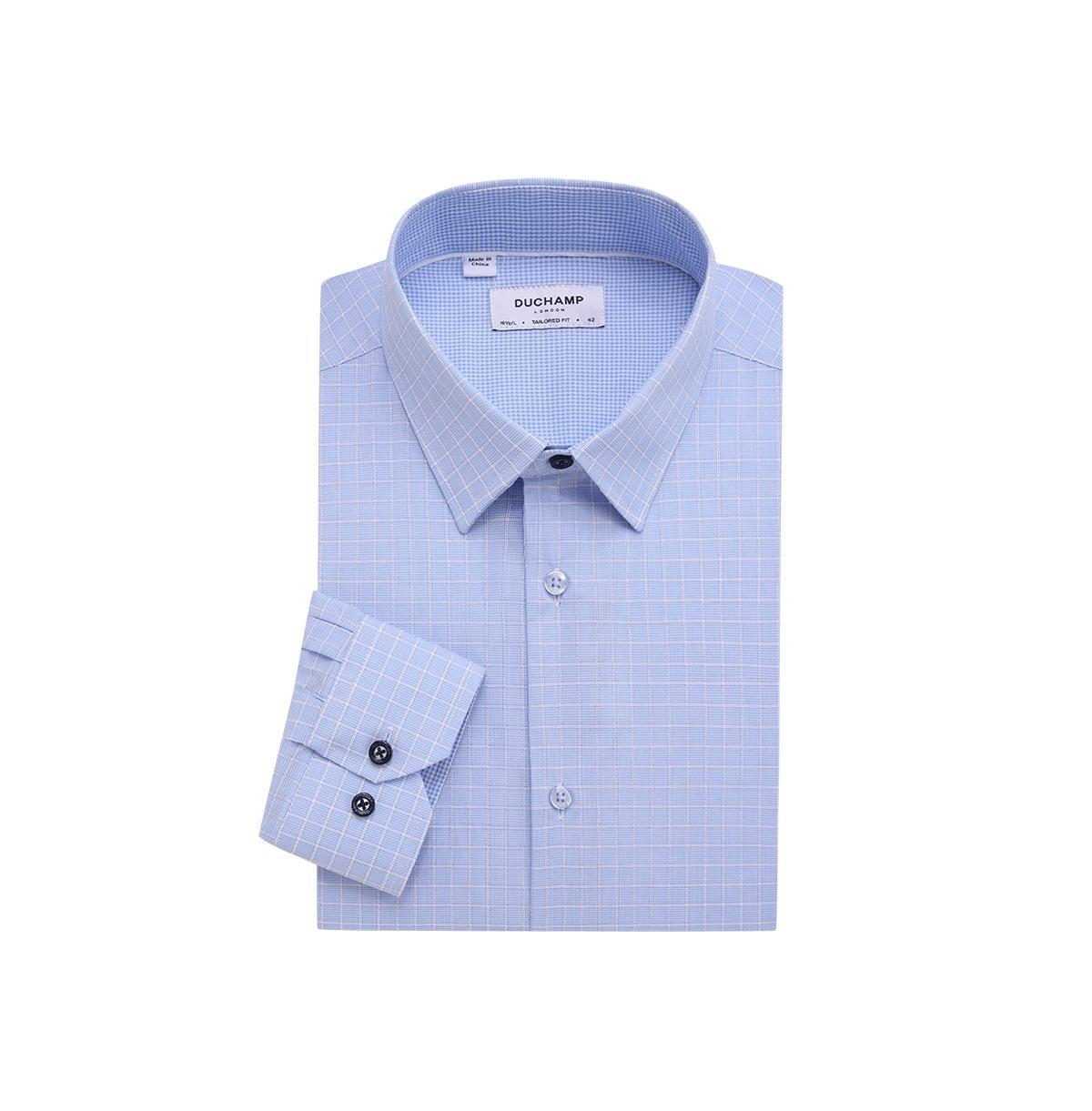 Duchamp London Mens Checked Dress Shirt Product Image