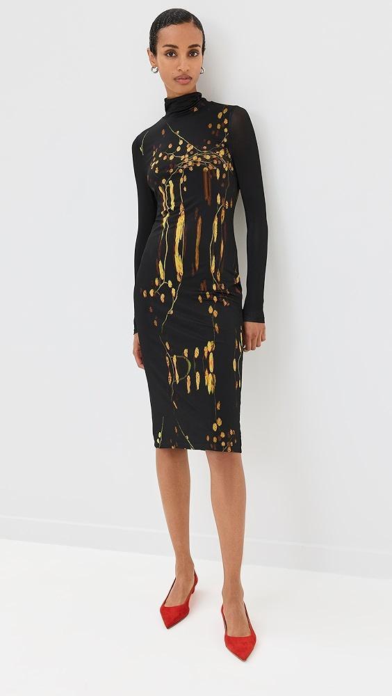 Prabal Gurung Long Sleeve Turtleneck Dress | Shopbop Product Image