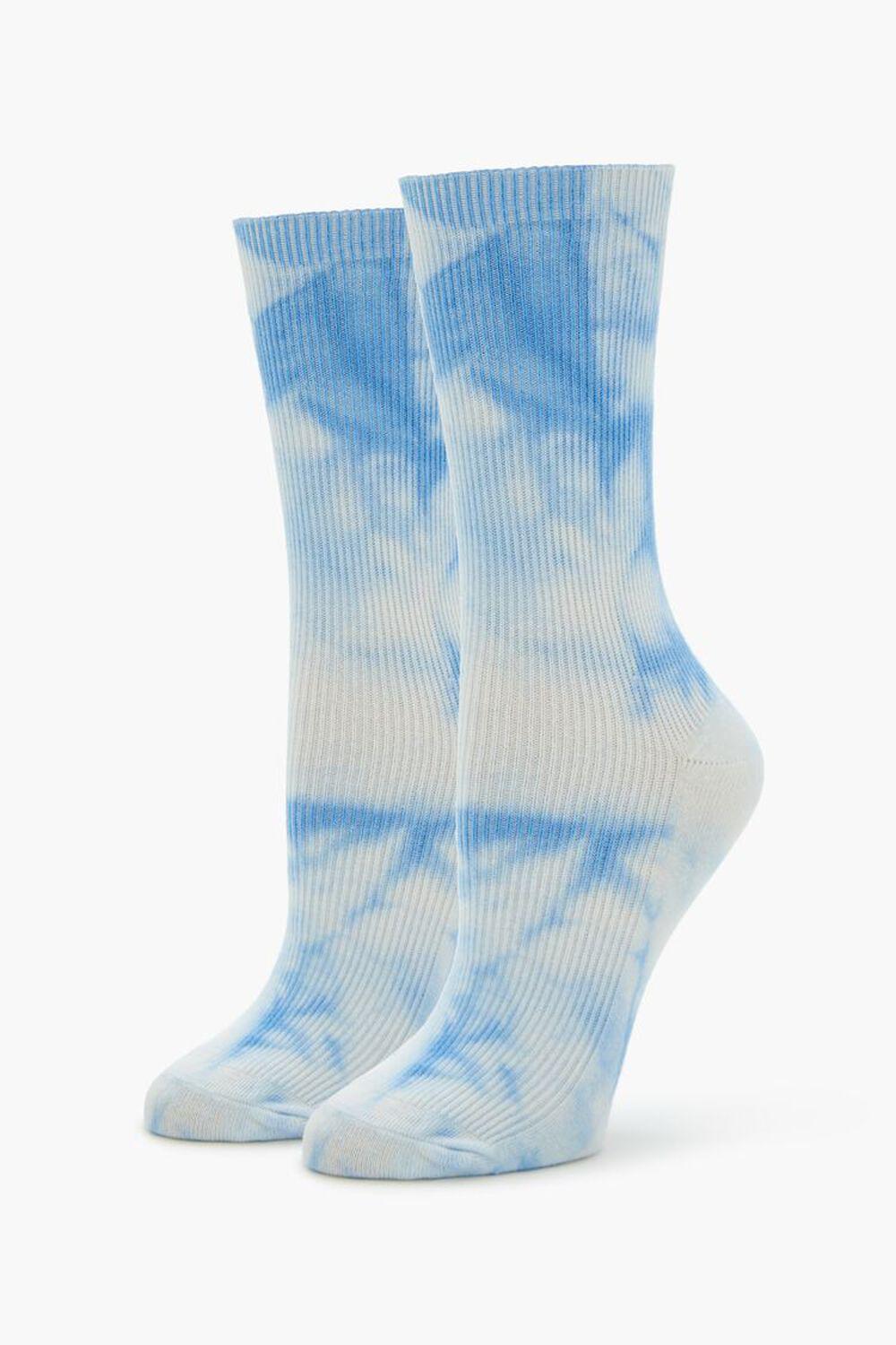 Tie-Dye Crew Socks | Forever 21 Product Image