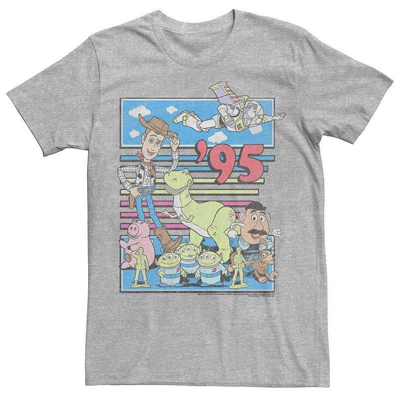 Disney / Pixars Toy Story Mens 95 Retro Distressed Colorful Tee Product Image