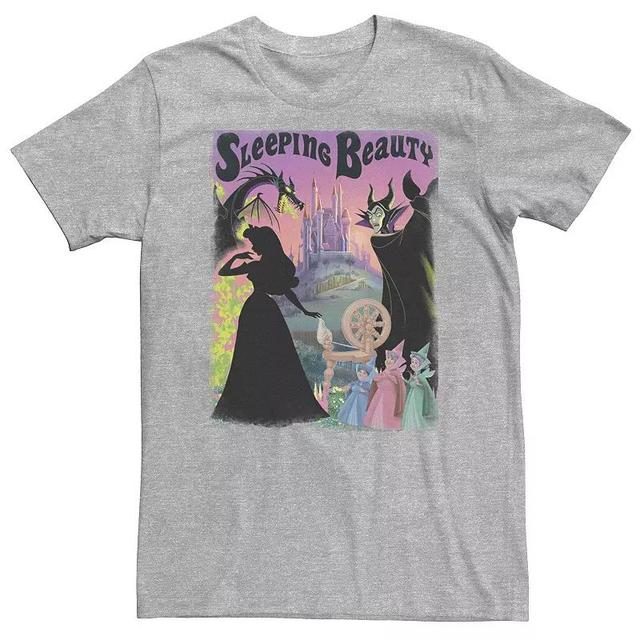 Big & Tall Disney Sleeping Beauty Aurora Maleficent Poster Tee, Mens Product Image