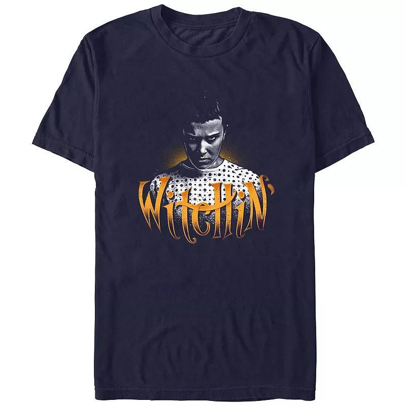 Mens Stranger Things Witchin Eleven Graphic Tee Blue Product Image