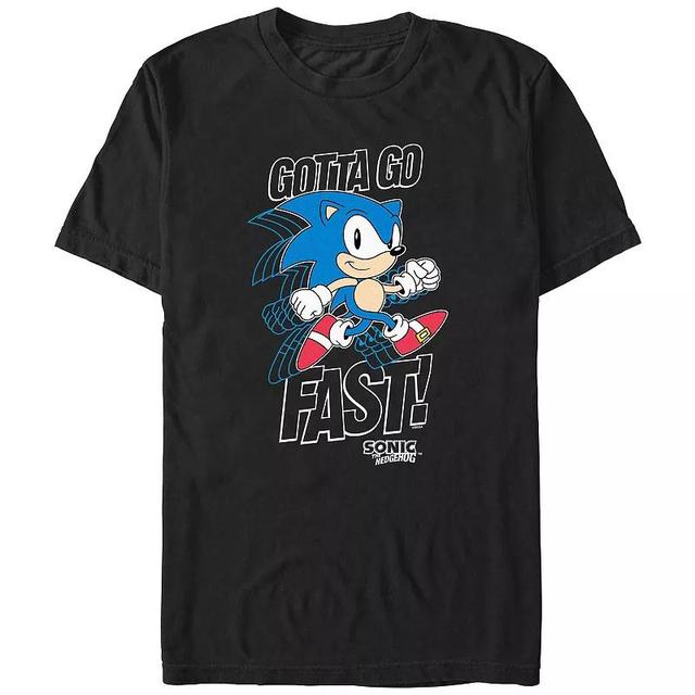 Mens Sonic The Hedgehog Strike A Pose Graphic Tee Product Image