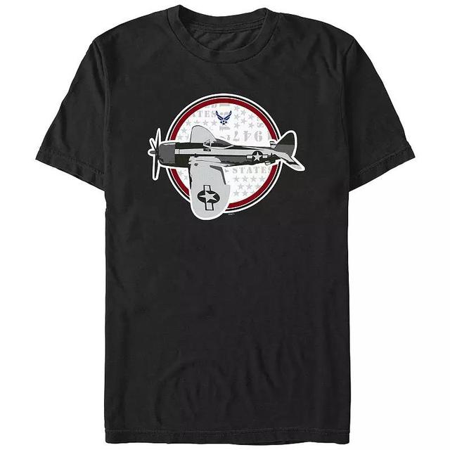 Mens U.S. Air Force Airplane Graphic Tee Product Image