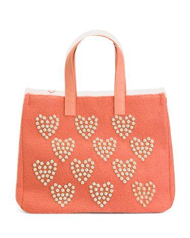 Teddy Be Mine Tote for Women Product Image