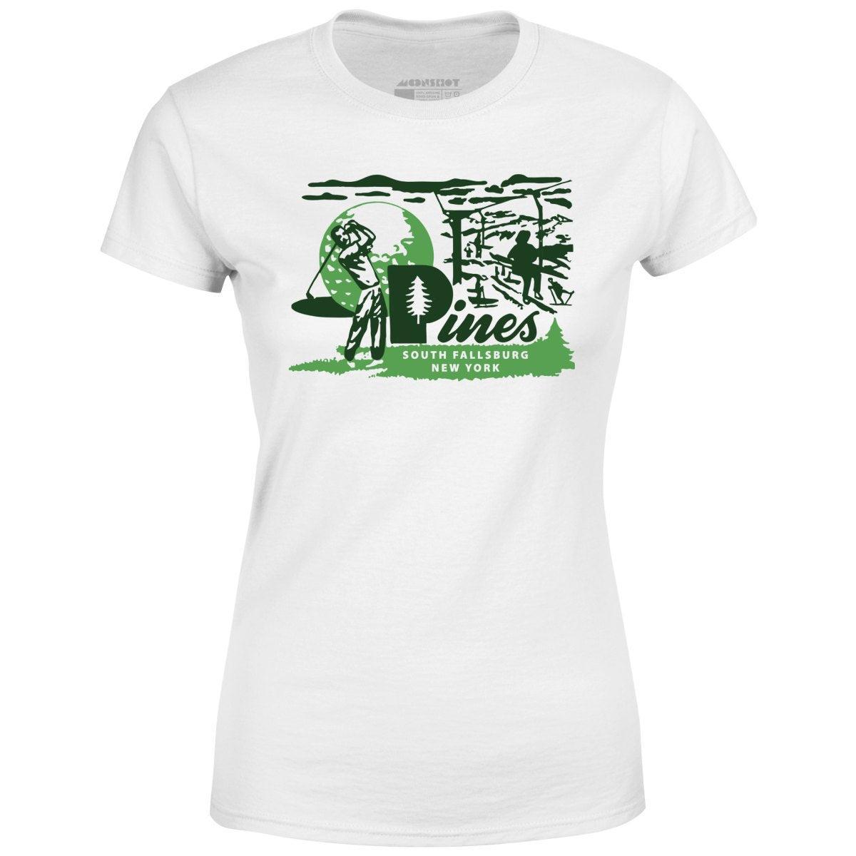 The Pines Resort - South Fallsville, NY - Women's T-Shirt Female Product Image