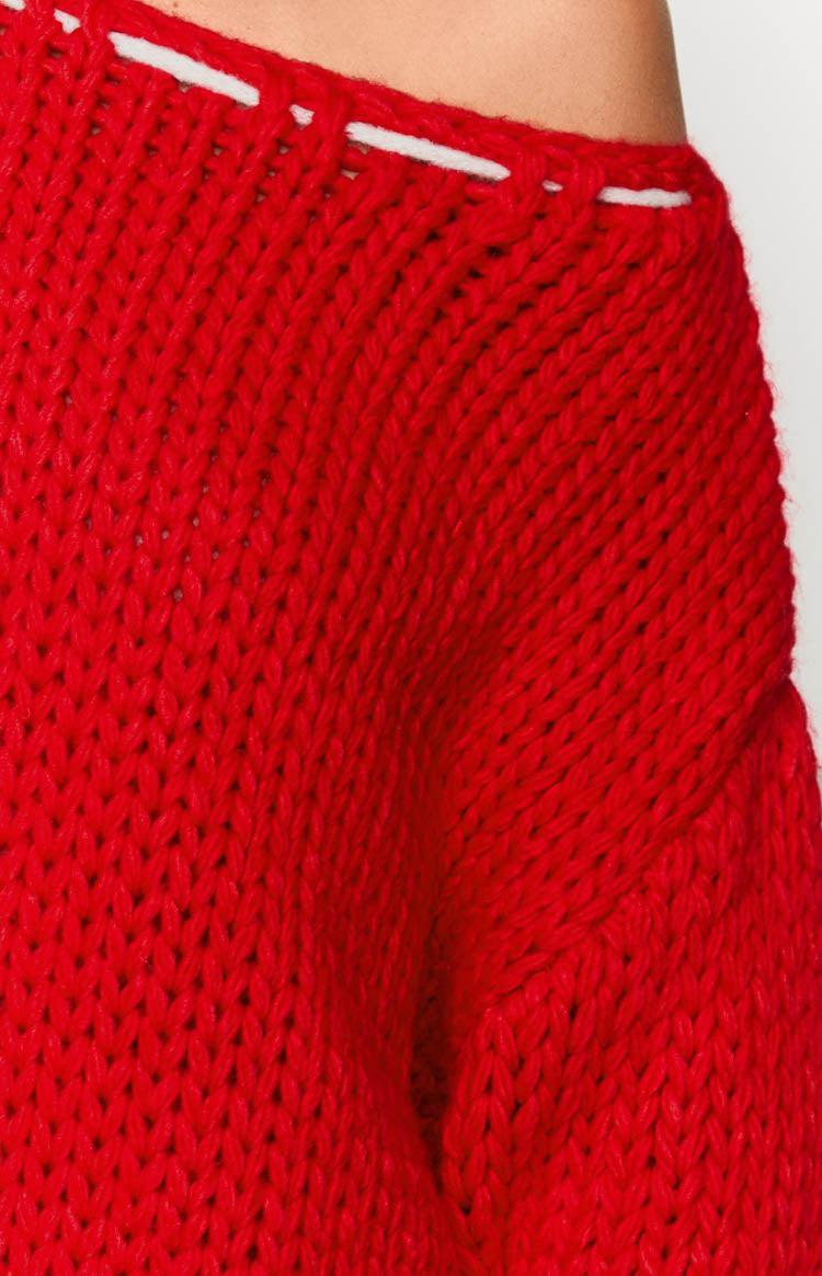 Bea Red Sweater Product Image