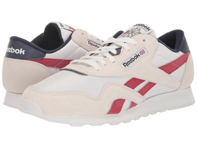 Reebok Classic Leather Nylon - Mens Vector Navy/Ftwr White/Flash Red Product Image