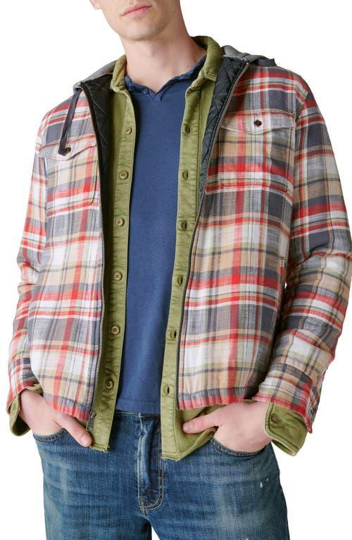 Lucky Brand Hooded Fleece Workwear Jacket Product Image