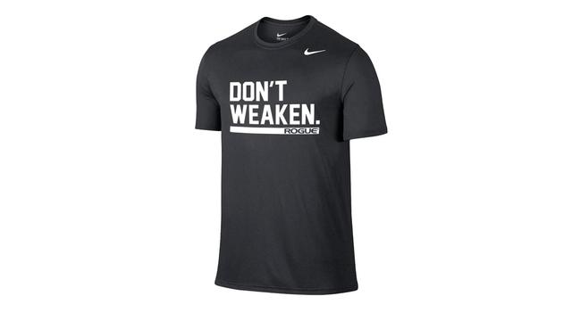 Rogue Nike Dri-Fit Legend 2.0 Tee - Don't Weaken - Men's Product Image