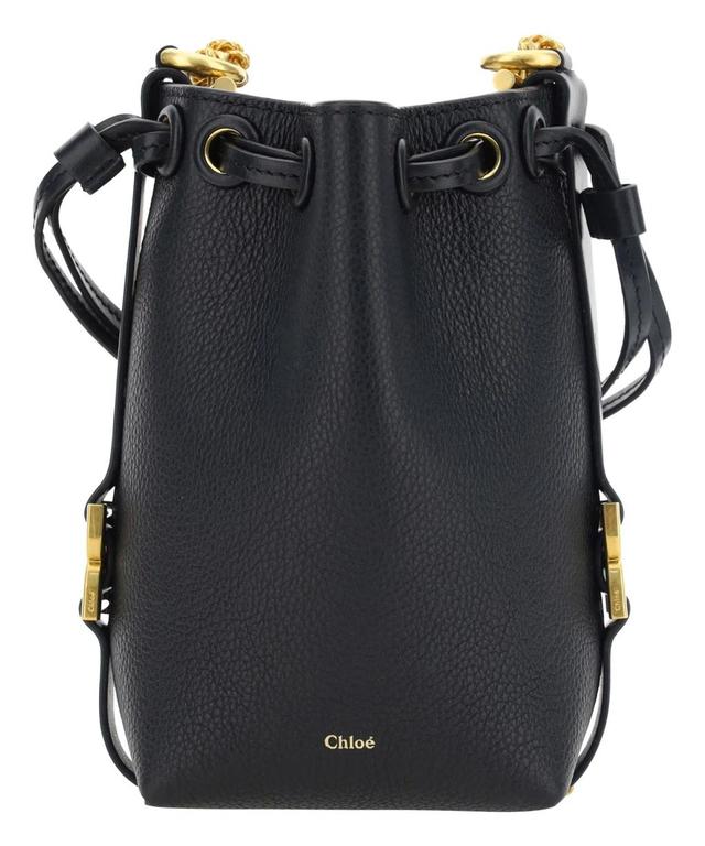 Marcie Micro Bucket Bag In Black Product Image