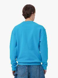 HEDGEHOG PRINT CREWNECK SWEATSHIRT in blue | JW Anderson US  Product Image