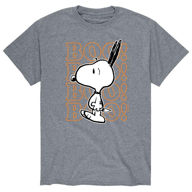 Mens Peanuts Boo Snoopy Scared Tee Product Image