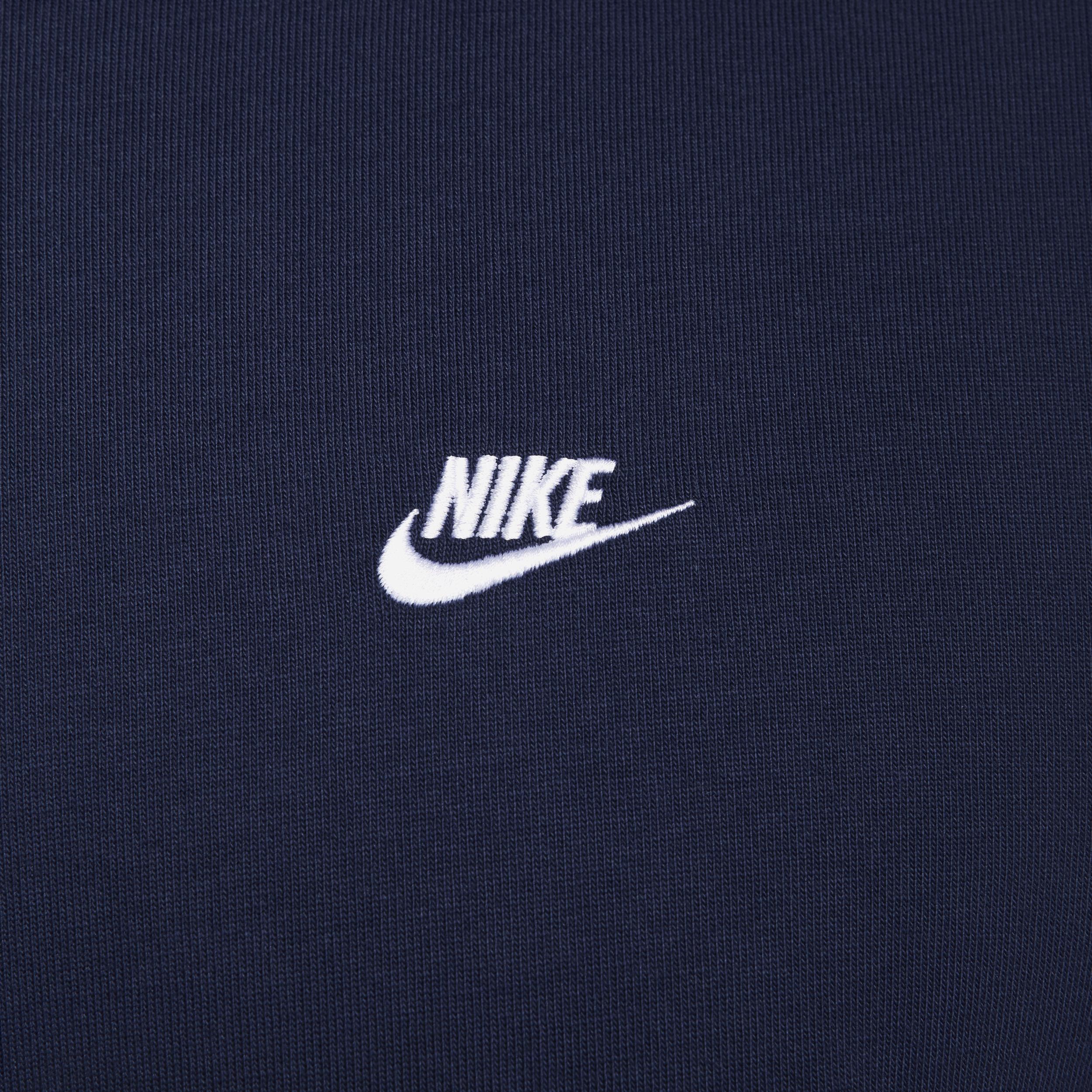 Mens Nike Club Fleece Long Sleeve Henley Product Image