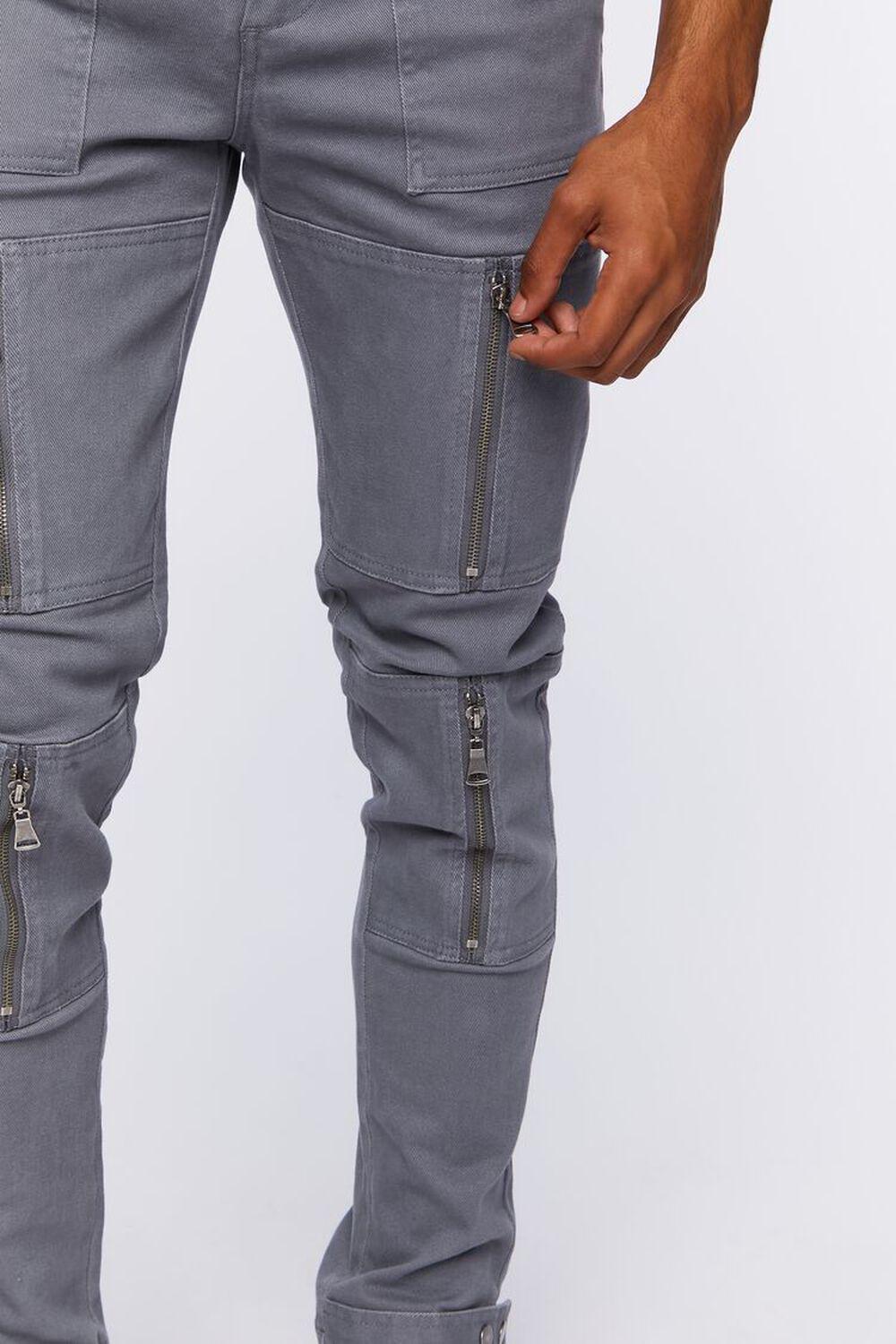 Zippered Skinny Pants | Forever 21 Product Image