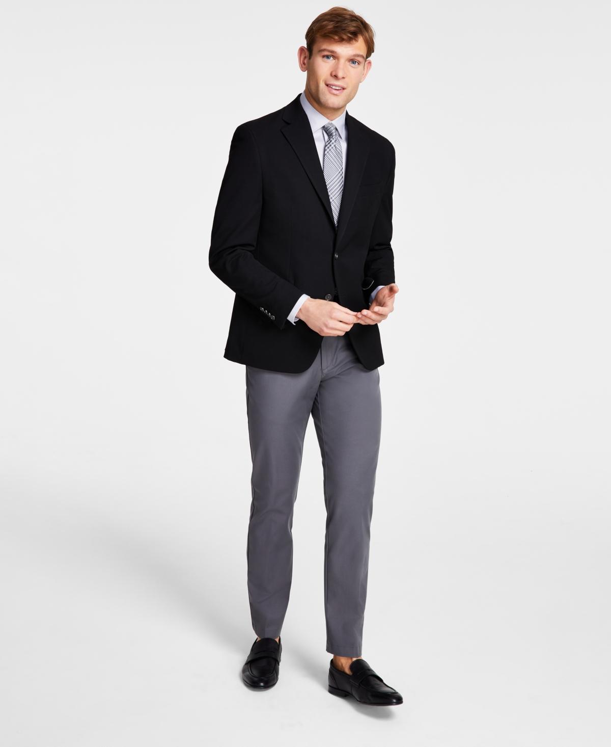 Michael Kors Mens Classic-Fit Stretch Solid Blazers Product Image