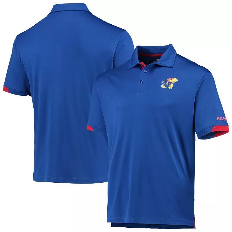 Mens Colosseum Royal Kansas Jayhawks Santry Polo Shirt Product Image