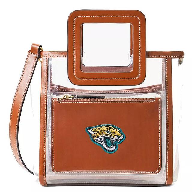 Womens Staud Jacksonville Jaguars Clear Mini Shirley Bag Product Image