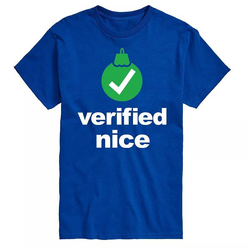 Mens Verified Nice Graphic Tee Green Product Image