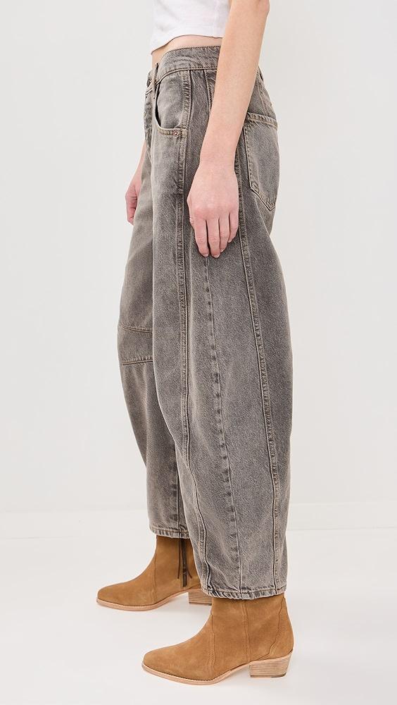 Free People Good Luck Barrel Jeans | Shopbop Product Image