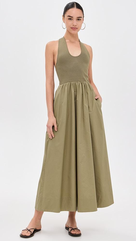 St. Agni Plunge Neck Dress | Shopbop Product Image