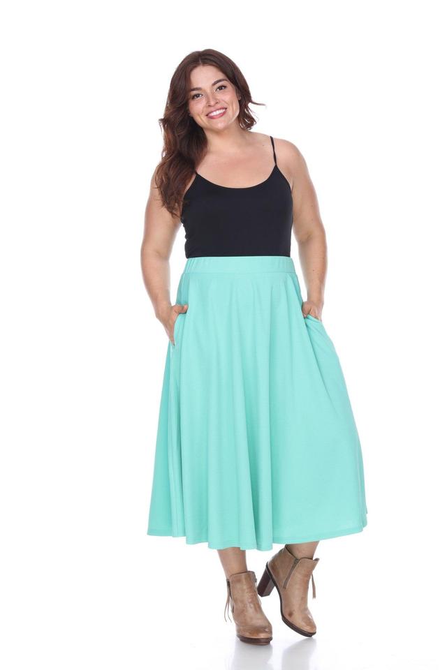 Tasmin Flare Midi Skirts - Plus Product Image