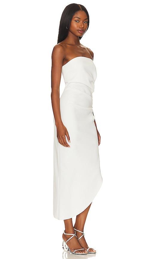 MISHA Audrina Bonded Midi Dress Product Image