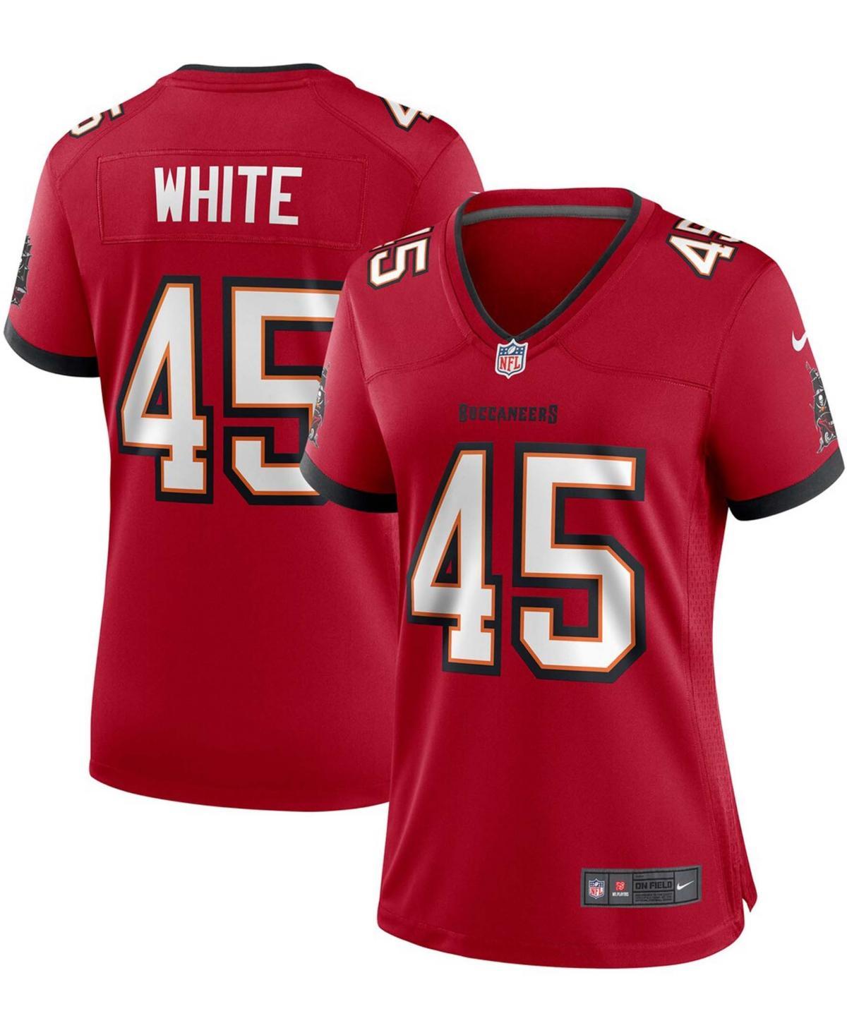 Nike Womens Tampa Bay Buccaneers Game Player Jersey - Devin White - Red Product Image