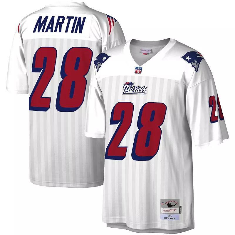 Mens Mitchell & Ness Curtis Martin New England Patriots 1995 Legacy Replica Jersey Product Image