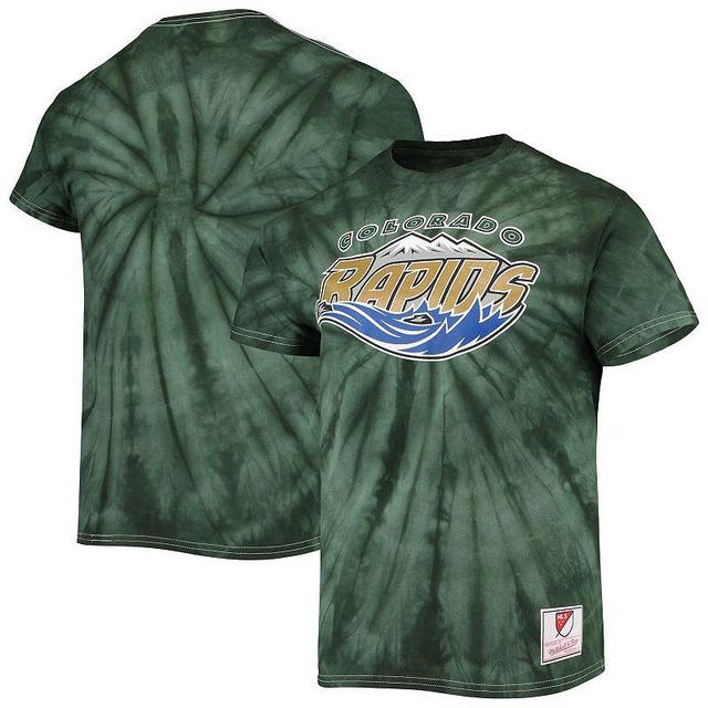 Mens Mitchell & Ness Green Colorado Rapids Since 96 Tie-Dye T-Shirt Product Image