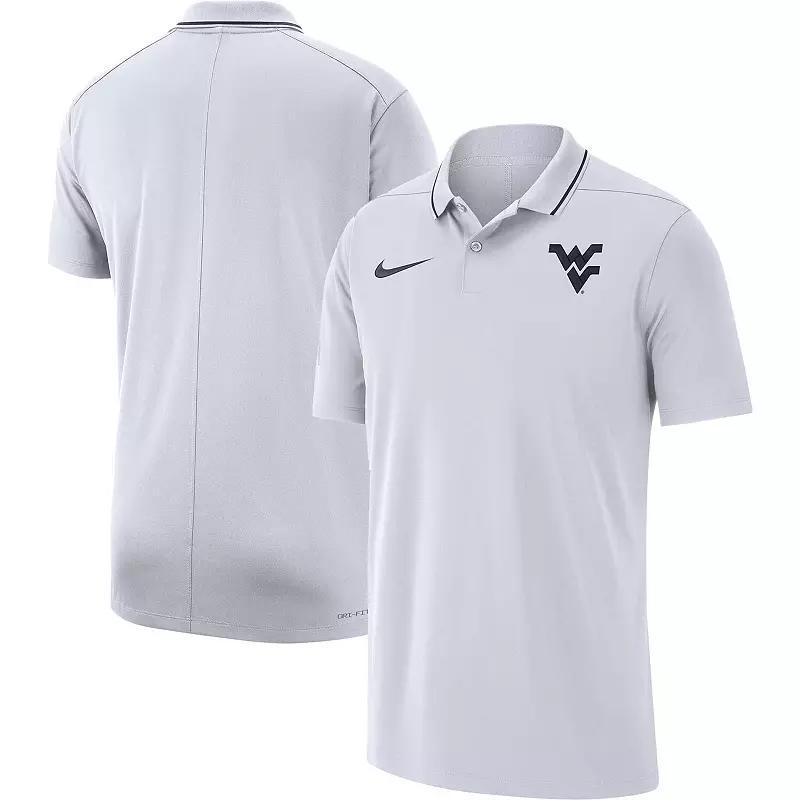 Mens Nike West Virginia Mountaineers 2023 Coaches Performance Polo Product Image