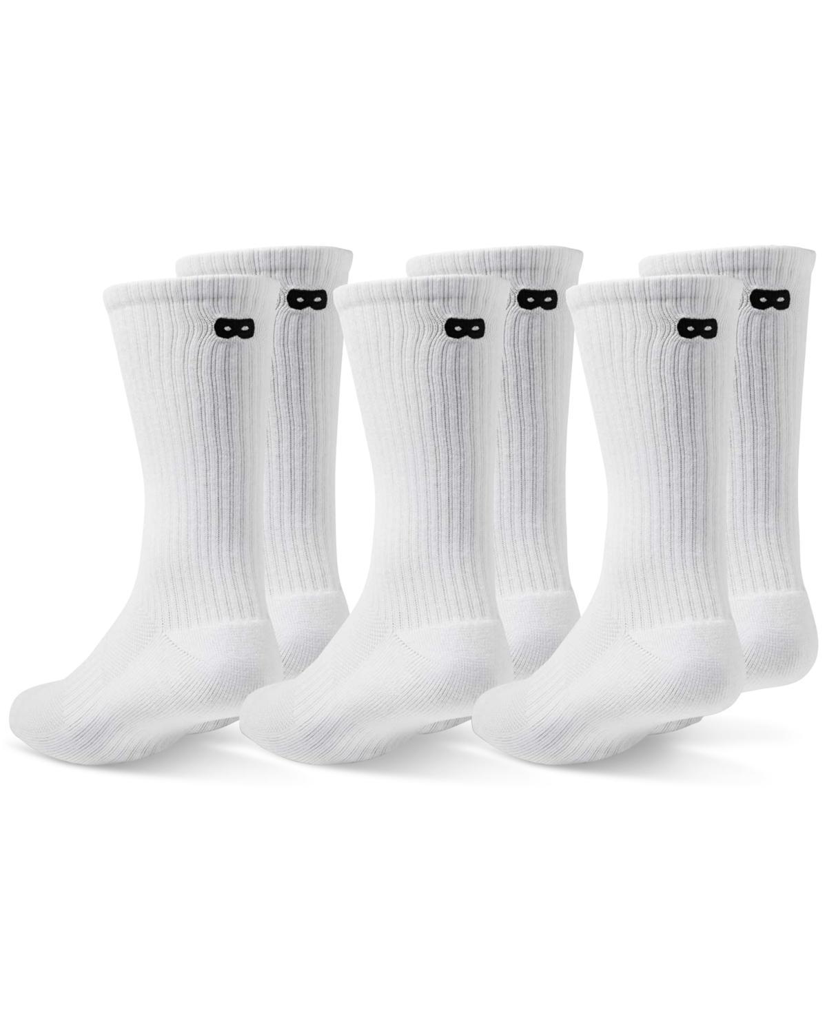 Pair of Thieves Mens Solid Crew Socks 3pk - White 6-12 Product Image