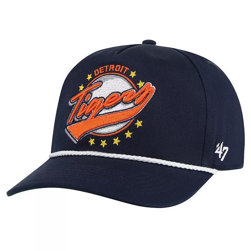 Mens 47 Detroit Tigers Wax Pack Collection Premier Hitch Adjustable Hat, Blue Product Image