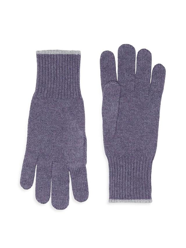 Mens Cashmere Knit Gloves Product Image