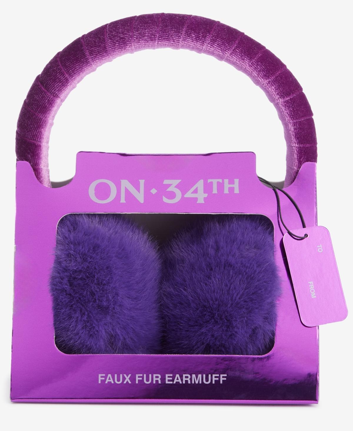 On 34th Womens Boxed Faux-Fur Earmuffs, Created for Macys Product Image