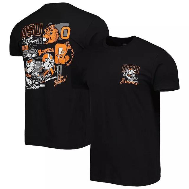 Mens Oregon State Beavers Vintage Through the Years Two-Hit T-Shirt Product Image