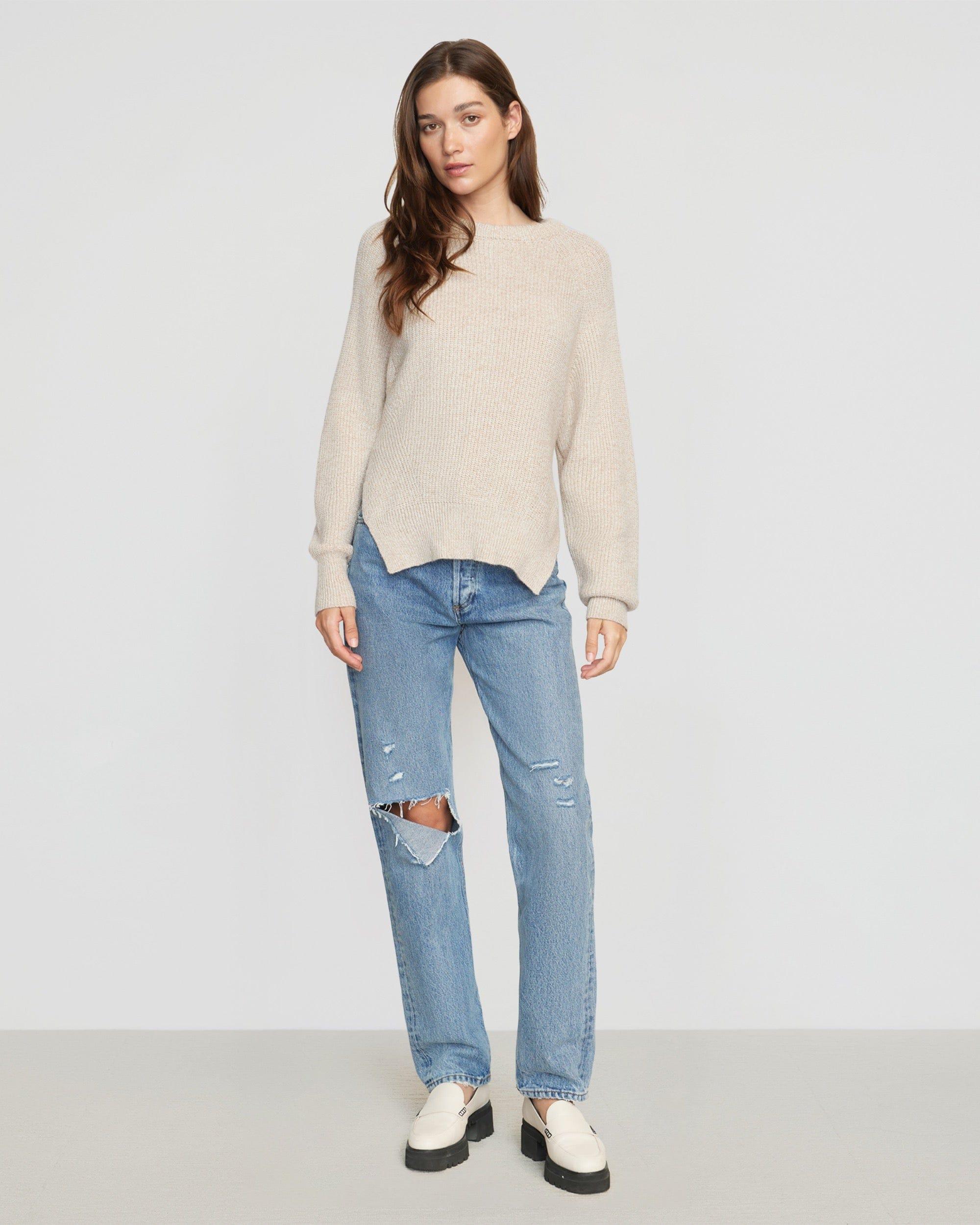 Roya Marled Boyfriend Sweater Product Image