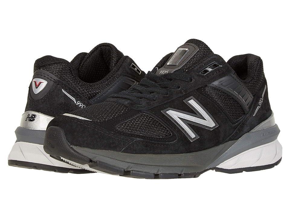 New Balance Made in US 990v5 Silver) Women's Classic Shoes Product Image