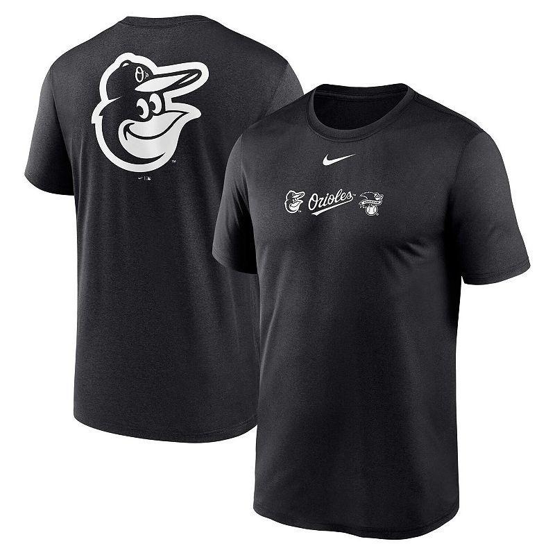 Mens Nike Baltimore Orioles Fashion Over Shoulder Logo Legend T-Shirt Product Image