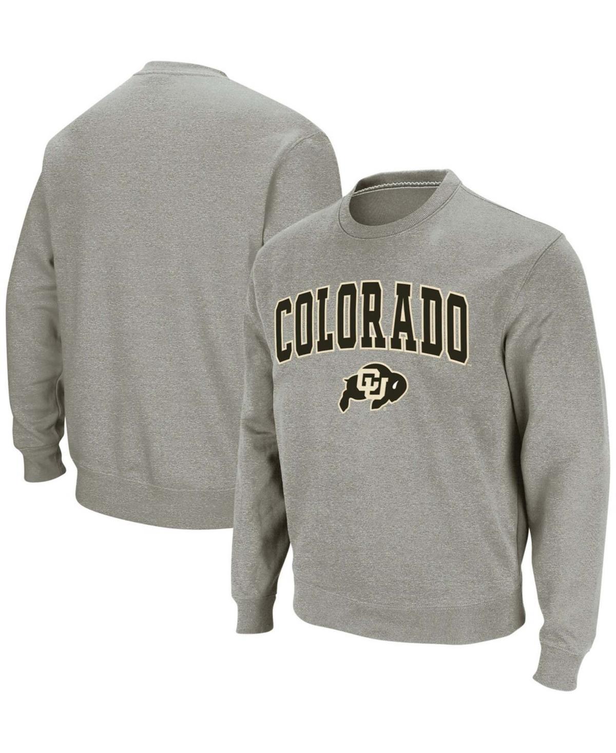 Colosseum Mens Colorado Buffaloes Arch & Logo Crew Neck Sweatshirt Product Image