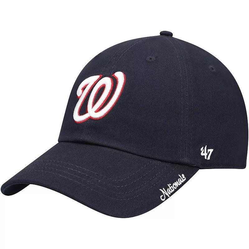 Womens 47 Washington Nationals Team Miata Clean Up Adjustable Hat, Blue Product Image