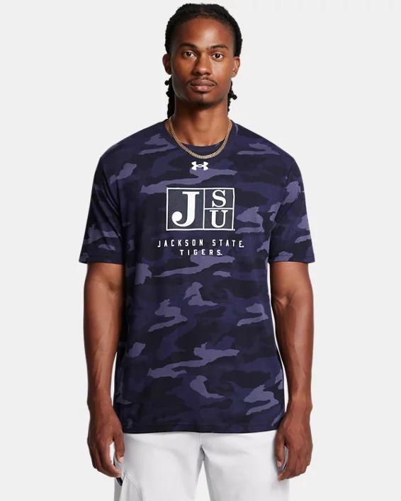 Mens UA Performance Cotton Camo Collegiate T-Shirt Product Image