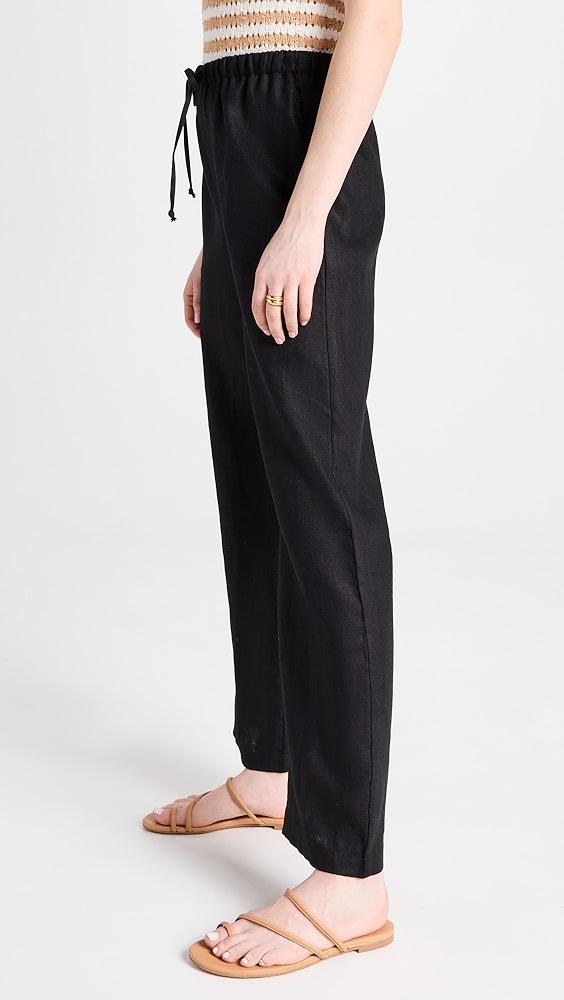 Reformation Olina Mid-Rise Linen Pants | Shopbop Product Image