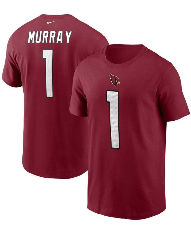 Mens Kyler Murray Cardinal Arizona Cardinals Name and Number T-shirt Product Image