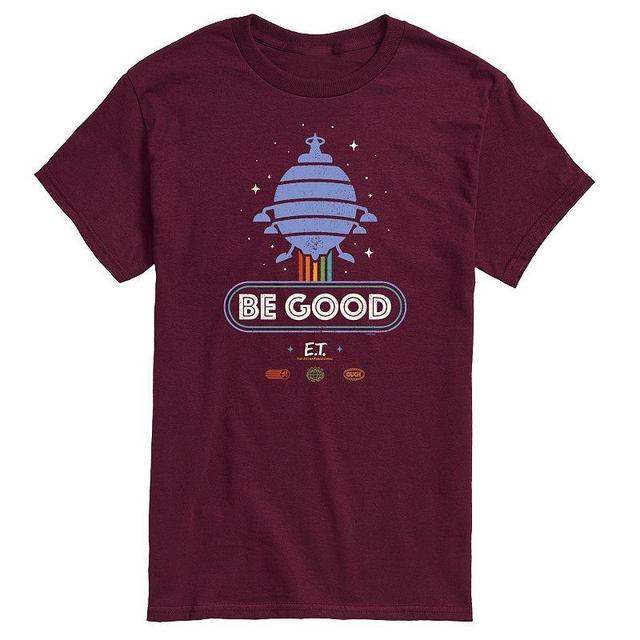 Mens ET Be Good Ship Tee Med Red Product Image