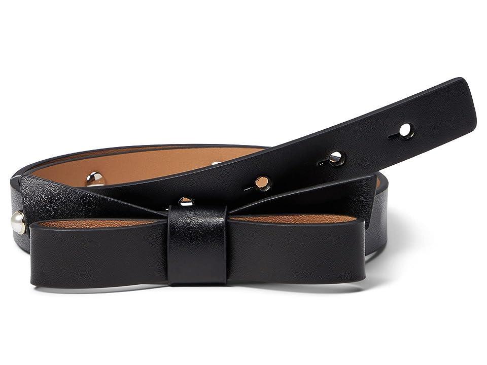 kate spade new york imitation pearl bow belt Product Image