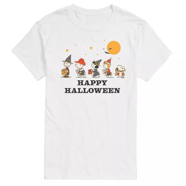 Mens Peanuts Retro Halloween Group Graphic Tee Product Image