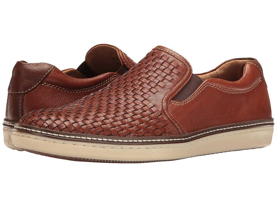 Johnston  Murphy Mens McGuffey Woven Leather Slip Product Image