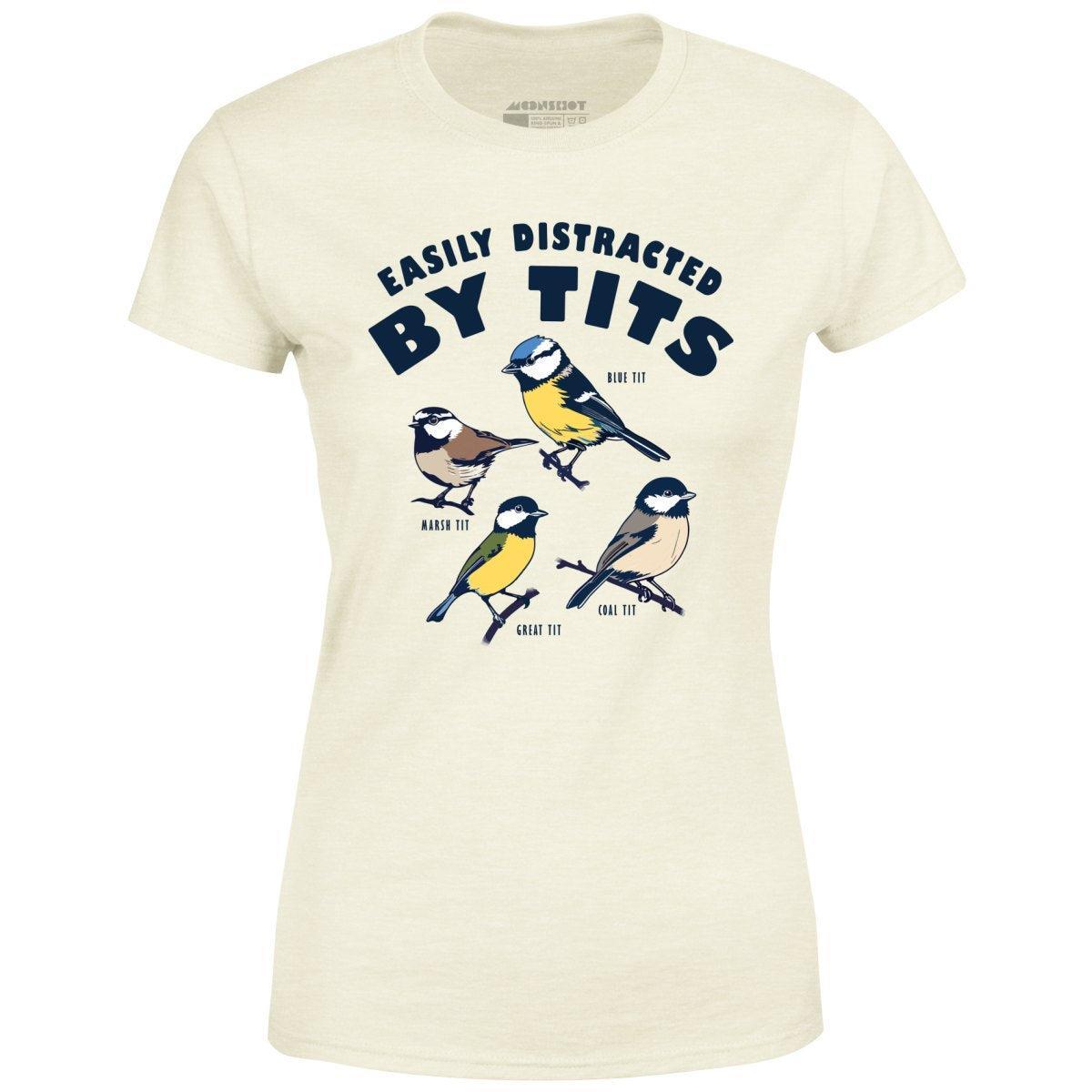 Easily Distracted Birds - Women's T-Shirt Female Product Image