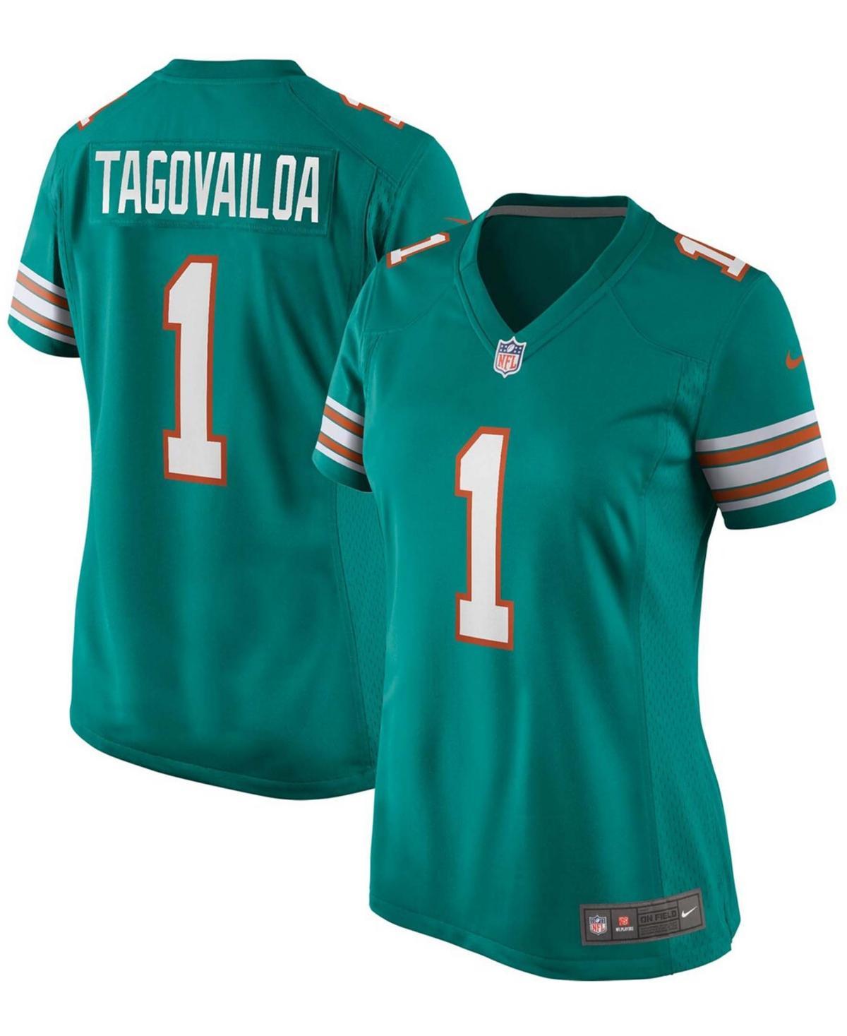 Womens Nike Tua Tagovailoa Aqua Miami Dolphins Game Jersey Turquoise A Product Image